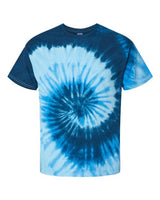 Colortone Youth Multi-Color Tie-Dyed T-Shirt-1