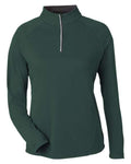 CORE365 Women's Origin Performance Pique Quarter-Zip Pullover-1