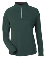 CORE365 Women's Origin Performance Pique Quarter-Zip Pullover-1