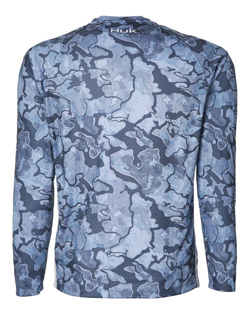 HUK Men's LoPro Camo Long Sleeve T-Shirt-2