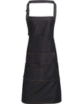 Artisan Collection by Reprime Jeans Stitch Denim Bib Apron