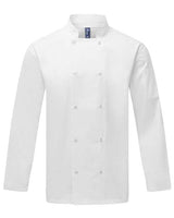 Artisan Collection by Reprime Men's Ten Studded Front Chef Coat-1
