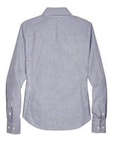 Devon & Jones Women's Crown Collection Banker Stripe Woven Dress Shirt-2
