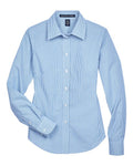 Devon & Jones Women's Crown Collection Gingham Check Woven Dress Shirt-1