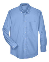 Devon & Jones Men's Crown Collection Oxford Woven Dress Shirt-1