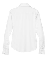 Devon & Jones Women's Crown Collection Solid Stretch Twill Woven Dress Shirt-2