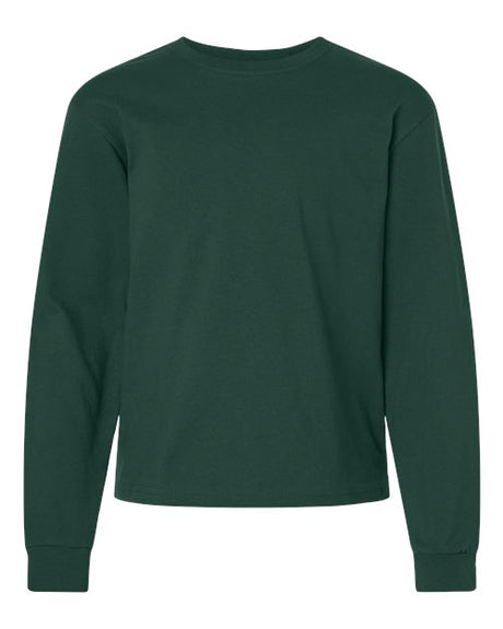 BELLA + CANVAS Youth 6oz. Heavyweight Long Sleeve Tee-1