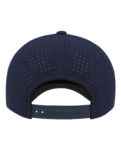 YP Classics Five-Panel Snapback with Perforated Cap-2