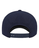 YP Classics Five-Panel Snapback with Perforated Cap-2