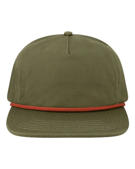 LOCALE Five-Panel Rope Cap-1
