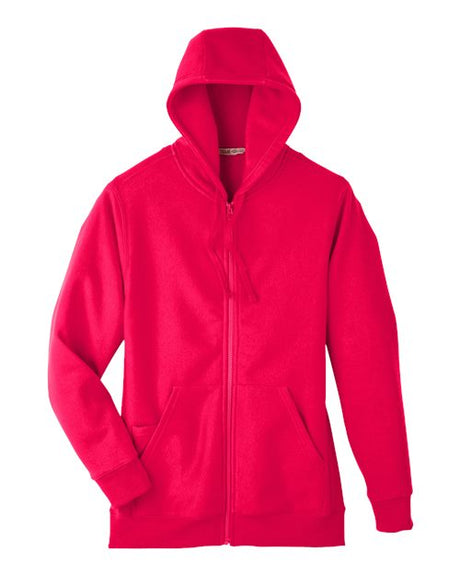 Team 365 Men's Zone HydroSport Heavyweight Full-Zip Hooded Sweatshirt-1