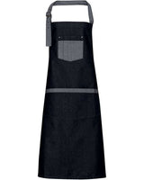 Artisan Collection by Reprime Domain Contrast Denim Bib Apron