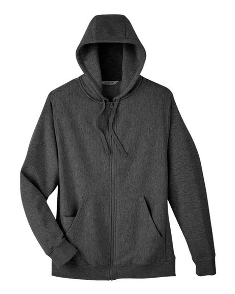 Team 365 Men's Zone HydroSport Heavyweight Full-Zip Hooded Sweatshirt-1