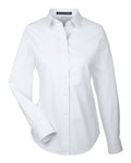 Devon & Jones Women's Crown Collection Royal Dobby Woven Dress Shirt