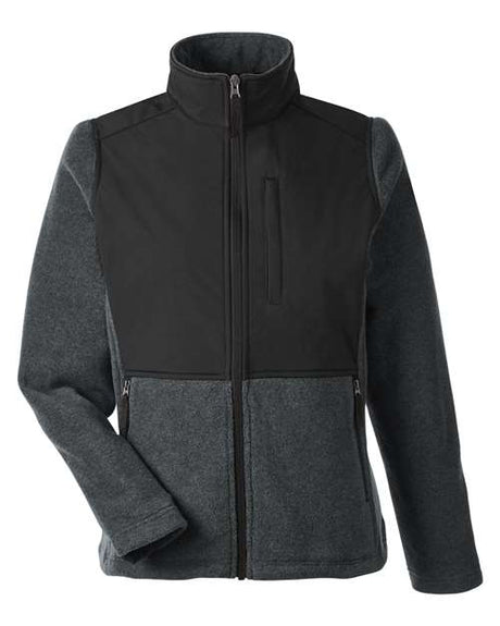 CORE365 Women's Journey Summit Hybrid Full-Zip-1