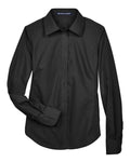 Devon & Jones Women's Crown Collection Broadcloth Woven Dress Shirt-1