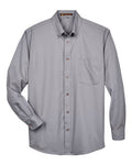 Harriton Men's Easy Blend Twill Shirt-1