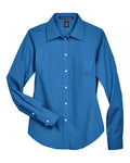 Devon & Jones Women's Crown Collection Oxford Woven Dress Shirt-1