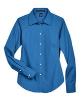 Devon & Jones Women's Crown Collection Oxford Woven Dress Shirt-1