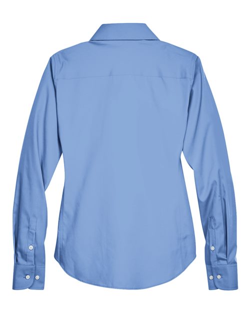 Devon & Jones Women's Crown Collection Oxford Woven Dress Shirt-2