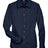 Harriton Women's Easy Blend Long Sleeve Twill Dress Shirt with Stain-Release-1