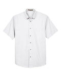 Harriton Men's Easy Blend Twill Dress Shirt with Stain-Release-1