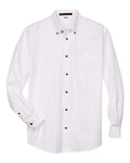 Harriton Men's Easy Blend Twill Shirt-1