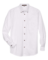 Harriton Men's Easy Blend Twill Shirt-1