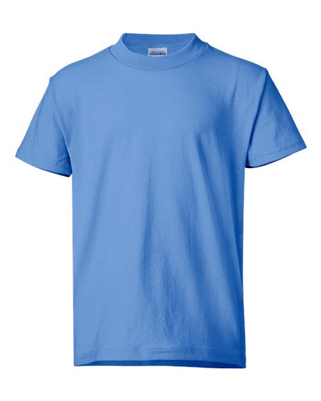 Hanes Youth EcoSmart 50/50 Cotton/Poly T-Shirt-1