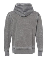 J. America Adult Vintage Zen Full-Zip Fleece Hooded Sweatshirt JA8916-AB-2
