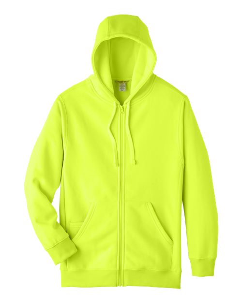 Team 365 Men's Zone HydroSport Heavyweight Full-Zip Hooded Sweatshirt-1