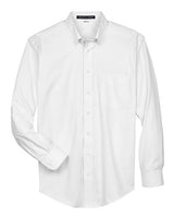 Devon & Jones Men's Crown Collection Oxford Woven Dress Shirt-1