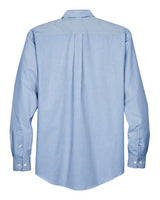 Devon & Jones Men's Crown Collection Banker Stripe Woven Dress Shirt-2