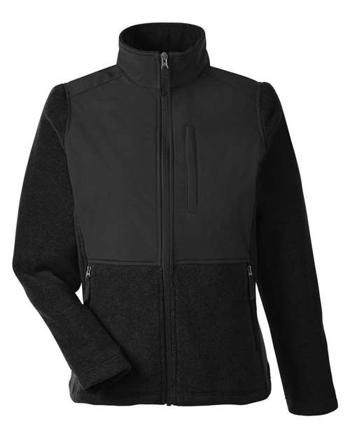 CORE365 Women's Journey Summit Hybrid Full-Zip-1
