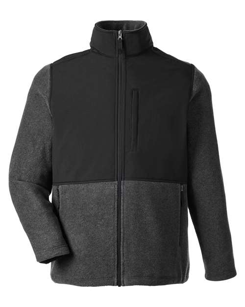 CORE365 Men's Journey Summit Hybrid Full-Zip-1