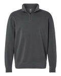 Independent Trading Co. Men's Pigment-Dyed Quarter-Zip Pullover-1