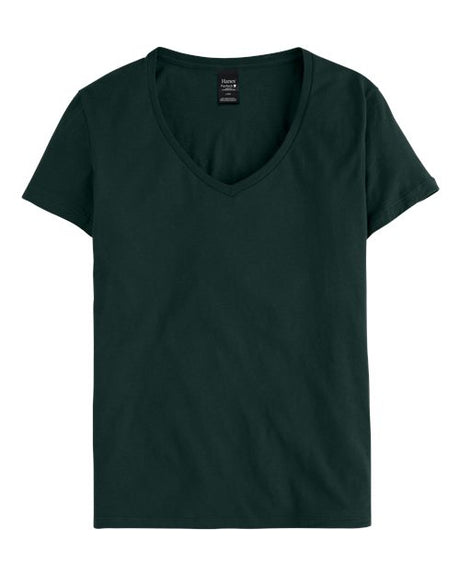 Hanes Women's Perfect-T V-Neck T-Shirt
