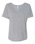 Bella + Canvas Women's Slouchy V-Neck Tee-1