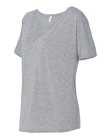 Bella + Canvas Women's Slouchy V-Neck Tee-2