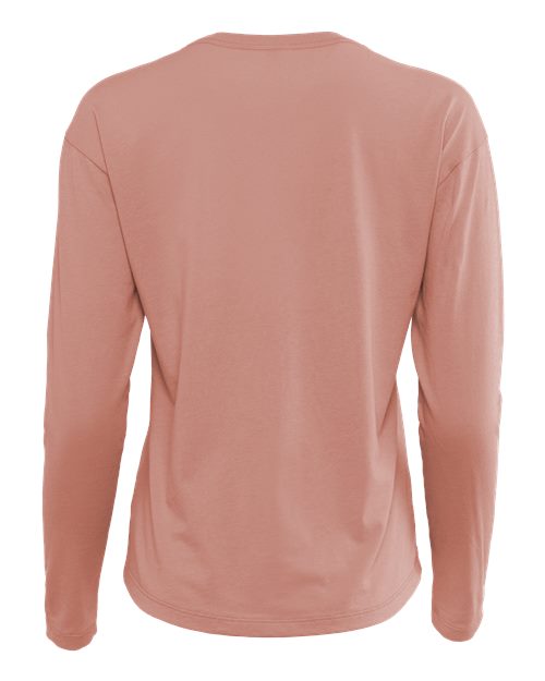 Next Level Women's Cotton Relaxed Long Sleeve T-Shirt-2