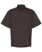 Artisan Collection by Reprime Men's Ten Studded Front Short Sleeve Chef Coat-2