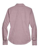 Devon & Jones Women's Crown Collection Gingham Check Woven Dress Shirt-2
