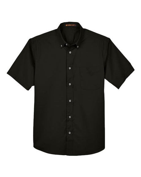 Harriton Men's Easy Blend Twill Dress Shirt with Stain-Release-1