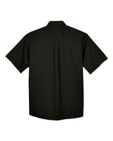 Harriton Men's Easy Blend Twill Dress Shirt with Stain-Release-2
