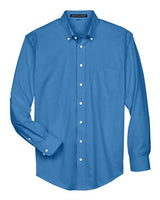 Devon & Jones Men's Crown Collection Oxford Woven Dress Shirt-1