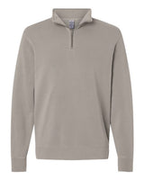 Independent Trading Co. Men's Pigment-Dyed Quarter-Zip Pullover-1