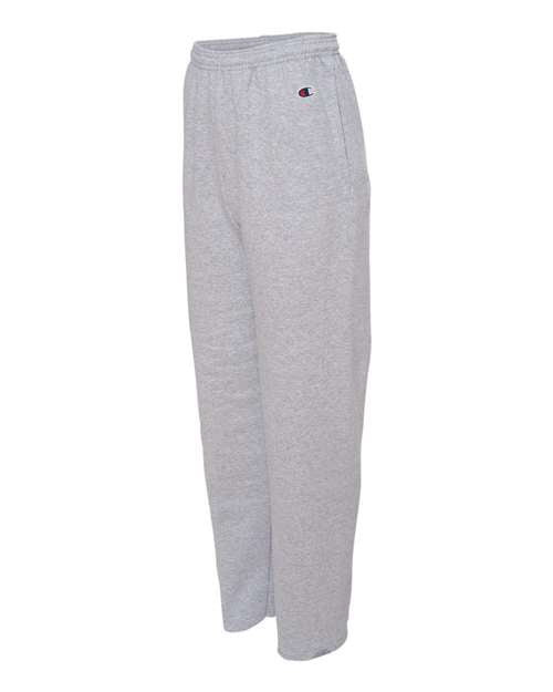 Champion Men's Powerblend Open-Bottom Sweatpants with Pockets-2