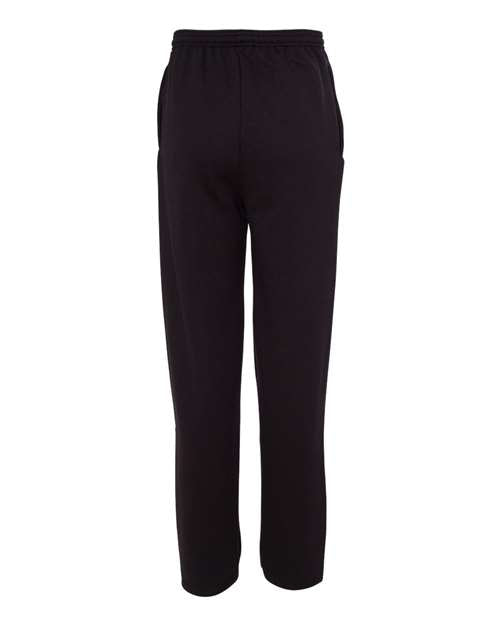 Champion Men's Powerblend Open-Bottom Sweatpants with Pockets-3