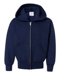  Youth EcoSmart Full-Zip Hooded Sweatshirt-1