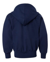  Youth EcoSmart Full-Zip Hooded Sweatshirt-3